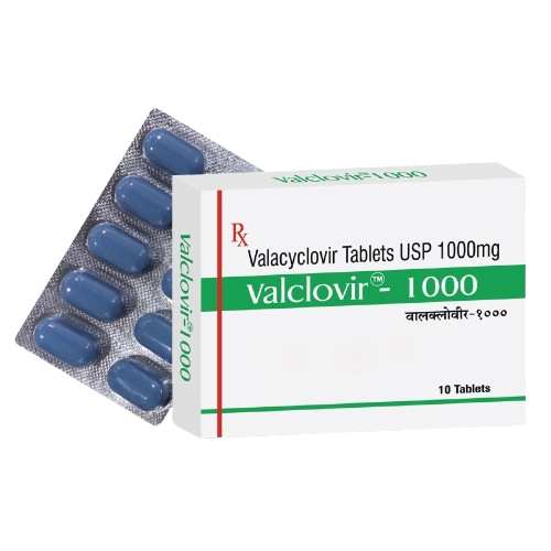 Valacyclovir Tablets USP 1000mg