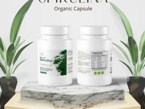 Organic Spirulina Capsules (60 cap)